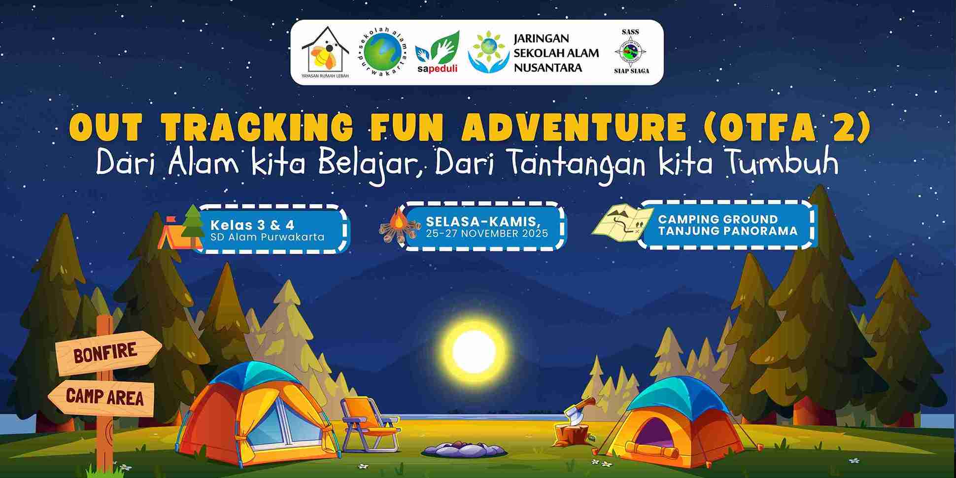 OTFA 2 (Day 2-3): Dari Alam Kita Belajar, Dari Tantangan Kita Tumbuh
